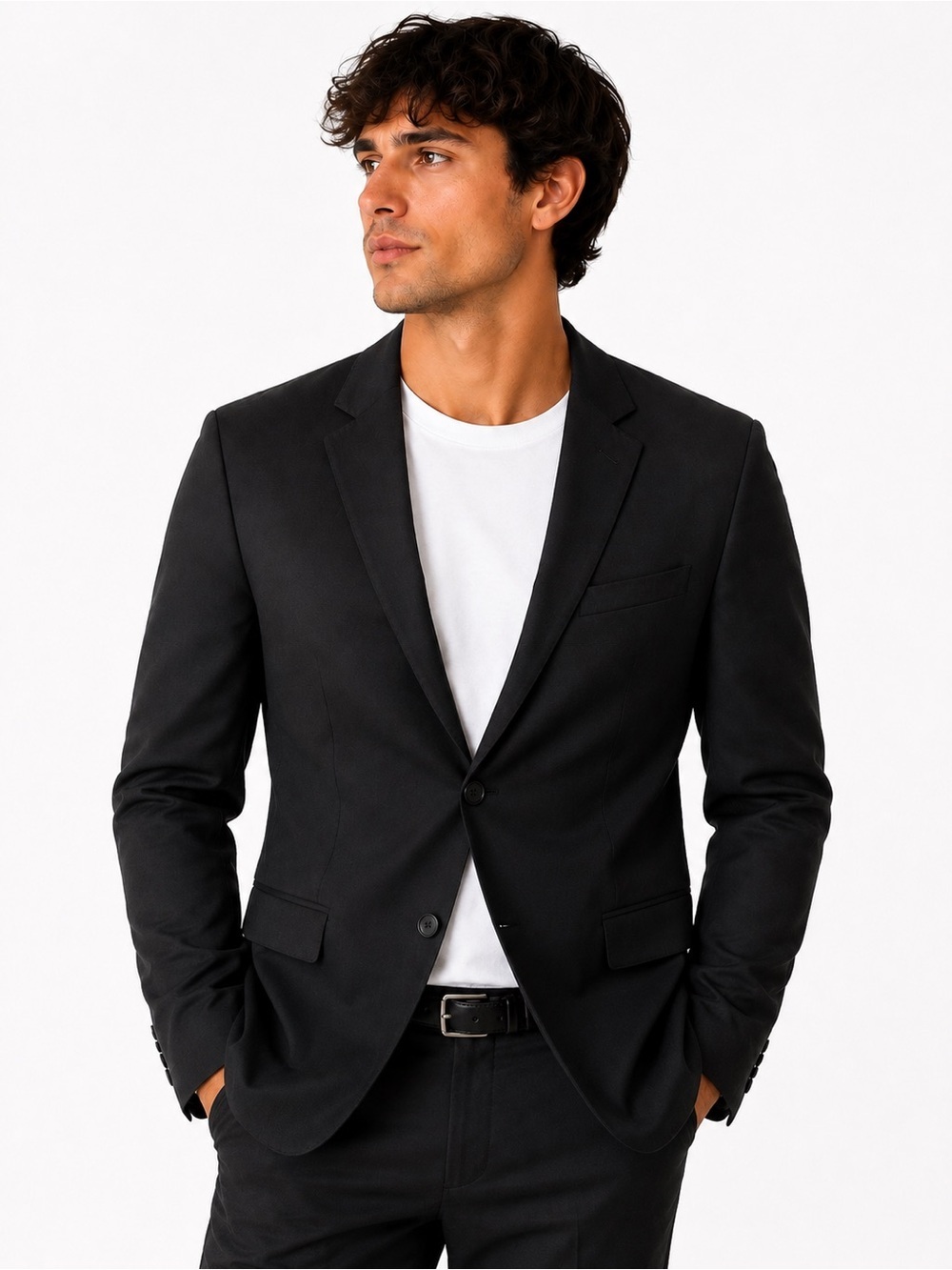 Men's Classic Black Blazer